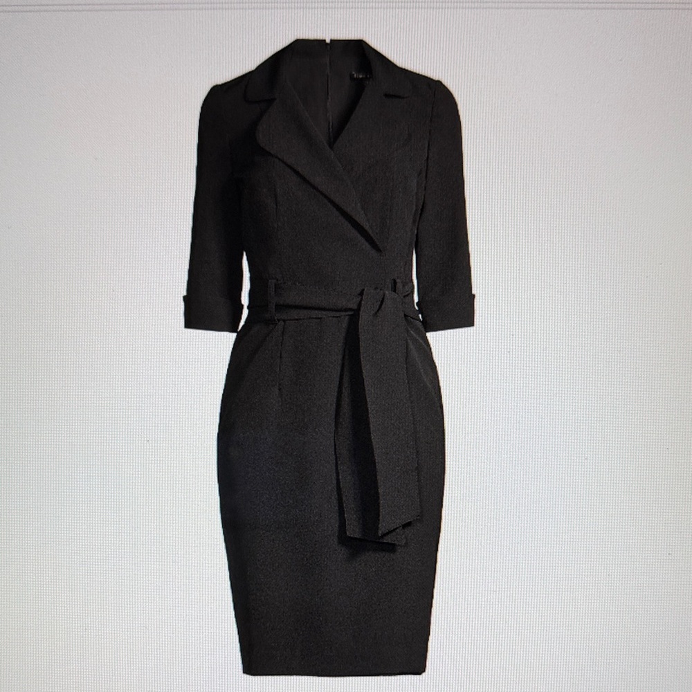 Black Halo Elegant Black Women's Dress